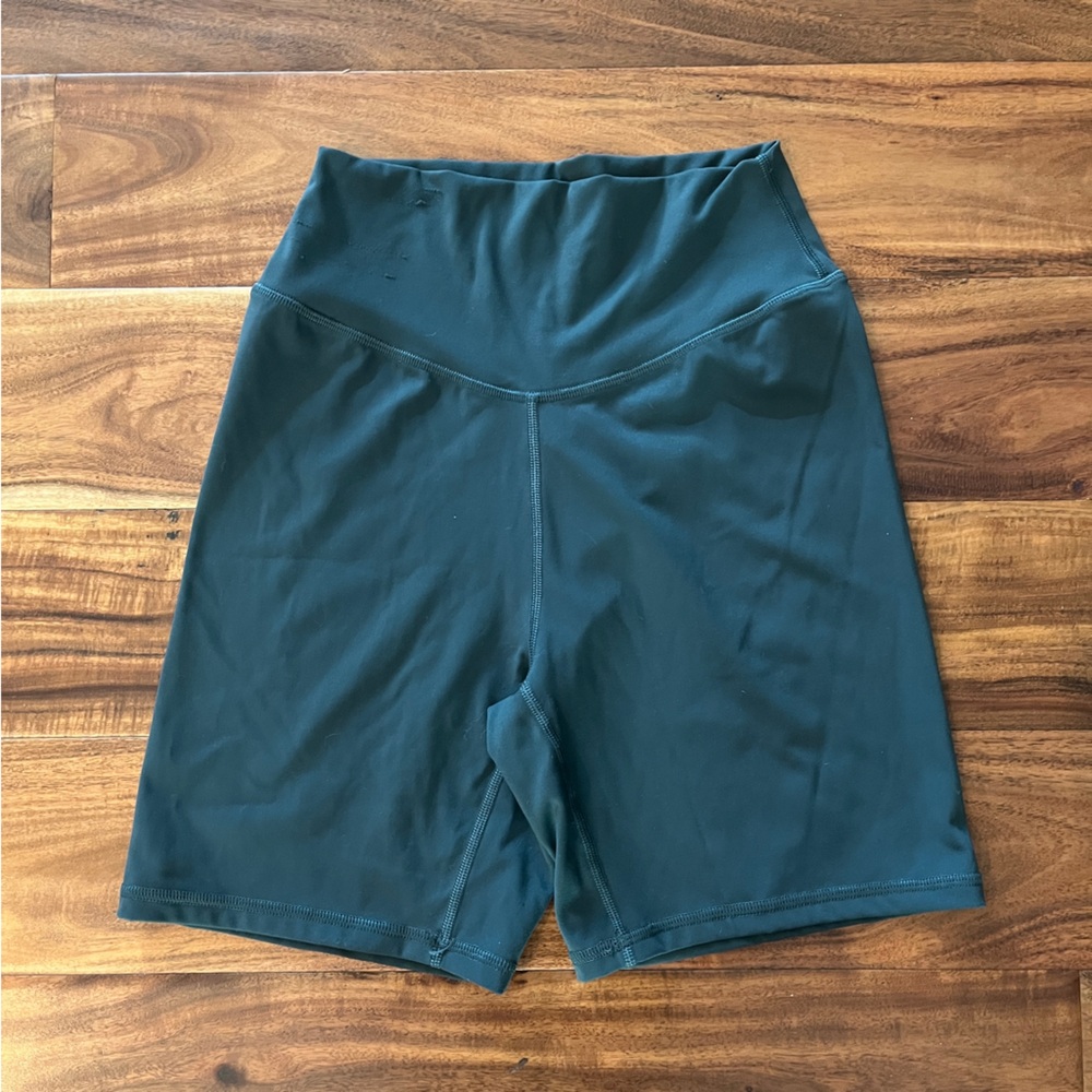 Women's Teal Biker Shorts